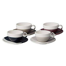 Royal Doulton® Coffee Studio Cappuccino Cups and Saucers (Set of 4)