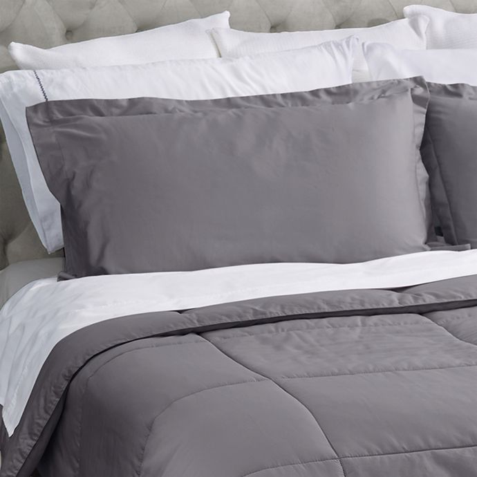 Covermade Solid King Pillow Sham Bed Bath Beyond