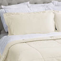 Covermade® Standard/Queen Pillow Shams in Ivory/Mist (Set of 2)