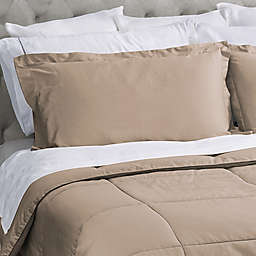 Covermade® Standard/Queen Pillow Shams in Almond (Set of 2)