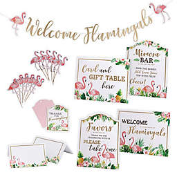 Lillian Rose™ Flamingo Bridal Shower Party Supplies Kit