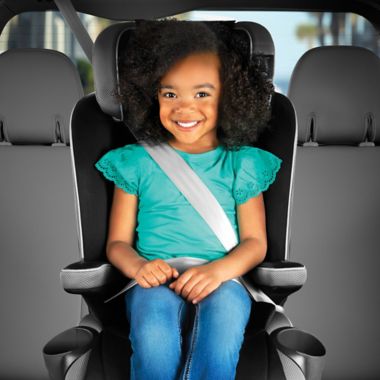 Chicco MyFit&reg; Zip Harness + Booster Car Seat in Granite. View a larger version of this product image.