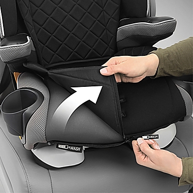 Chicco MyFit&reg; Zip Harness + Booster Car Seat in Granite. View a larger version of this product image.