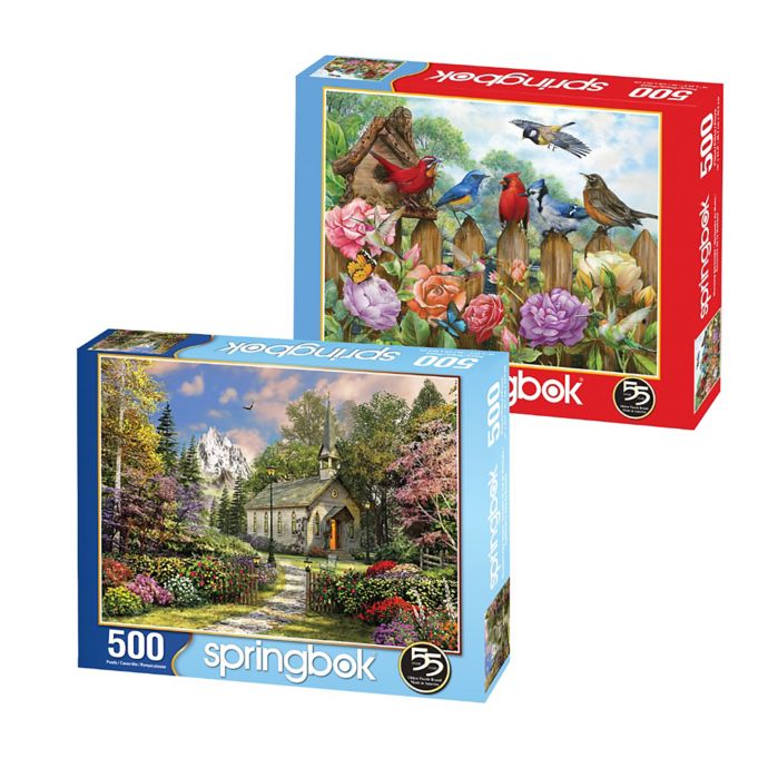 Springbok® Morning View 500Piece 2Pack Jigsaw Puzzles Bed Bath & Beyond