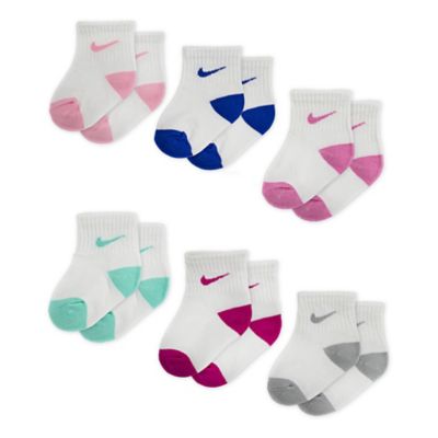 Size 12-24M 6-Pack Pop Color Socks in 