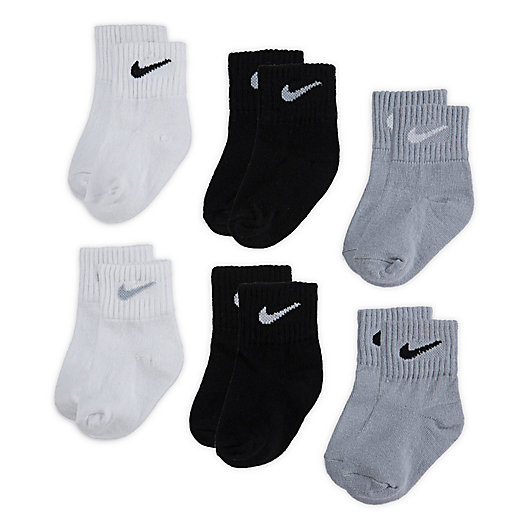 Alternate image 1 for Nike® 6-Pack Logo Socks