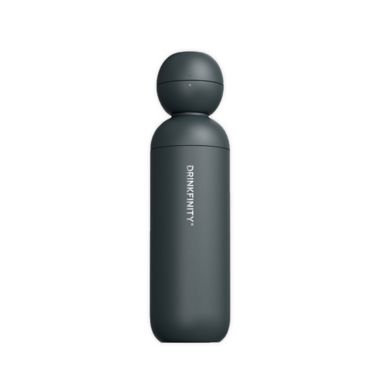 Drinkfinity&reg; 20 oz. Water Bottle in Onyx. View a larger version of this product image.
