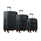 Alternate image 0 for CHAMPS Classic 3-Piece Softside Spinner Luggage Set