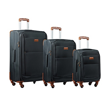 CHAMPS Classic 3-Piece Softside Spinner Luggage Set. View a larger version of this product image.
