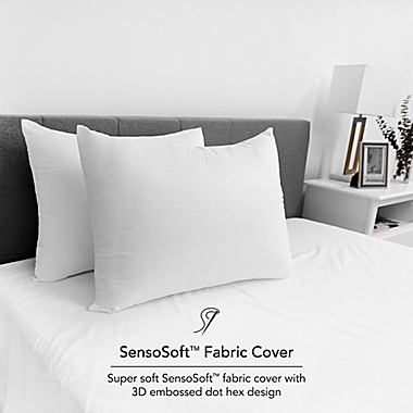 Embossed SensoSoft Jumbo Pillow - 2 Pack. View a larger version of this product image.