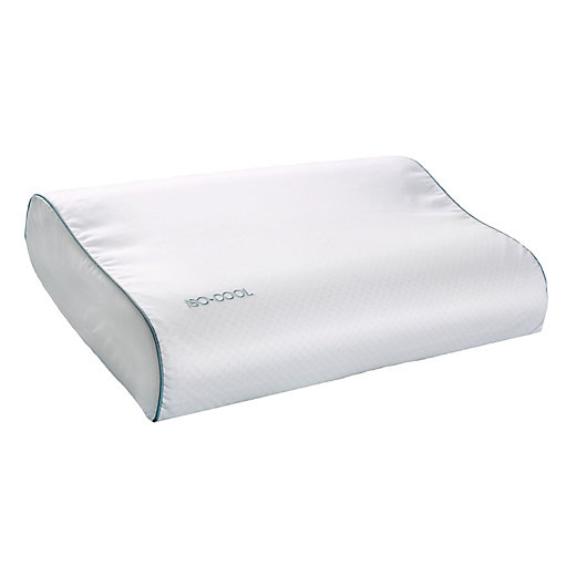 Alternate image 1 for Iso-Cool Memory Foam Contour Bed Pillow