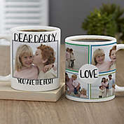 Love Photo Collage Personalized Coffee Mug for Him 11 oz.