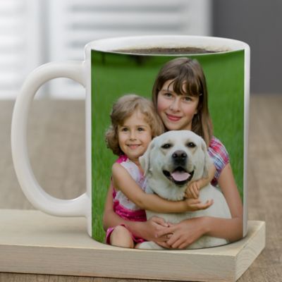 Pet Photo Personalized 11 oz. Coffee Mug in White