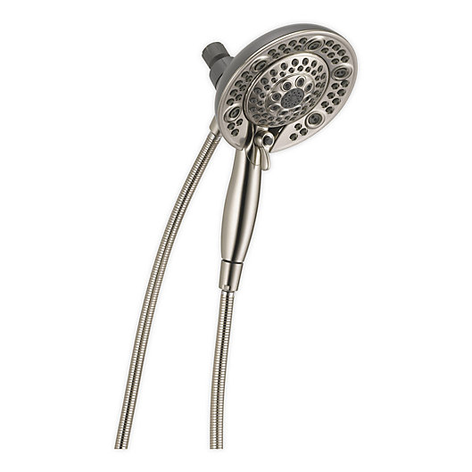 Alternate image 1 for Delta® In2ition® Two-in-One Handheld Shower Head in Brushed Nickel