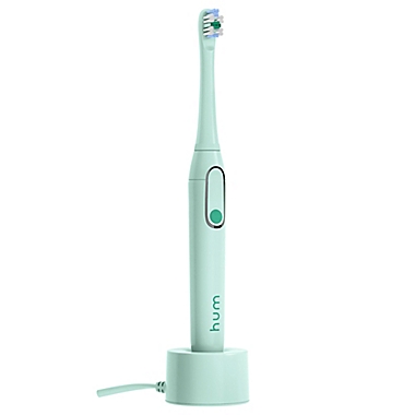 Hum Rechargeable Electric Toothbrush Starter Kit in Teal. View a larger version of this product image.