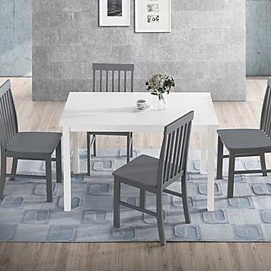 Forest Gate&trade; Liam 5-Piece Dining Set in Grey. View a larger version of this product image.
