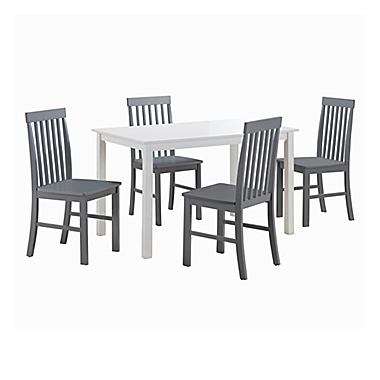 Forest Gate&trade; Liam 5-Piece Dining Set in Grey. View a larger version of this product image.