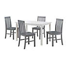 Alternate image 3 for Forest Gate&trade; Liam 5-Piece Dining Set in Grey