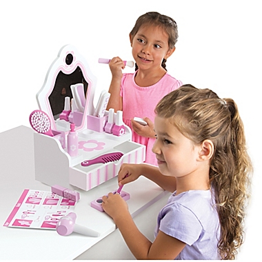 Melissa &amp; Doug&reg; Wooden Vanity Play Set. View a larger version of this product image.