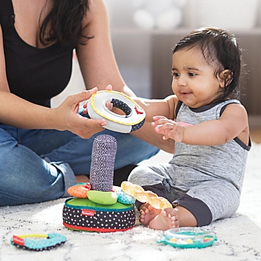 Infantino&reg; Textures &amp; Sounds Activity Stacker. View a larger version of this product image.