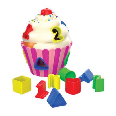 cupcake shape sorter