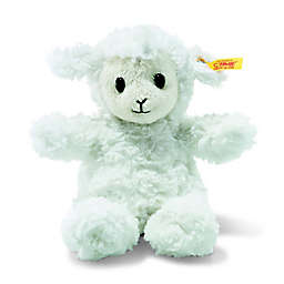Fuzzy Lamb Plush Toy in White