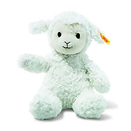 12-Inch Fuzzy Lamb Plush Toy in White