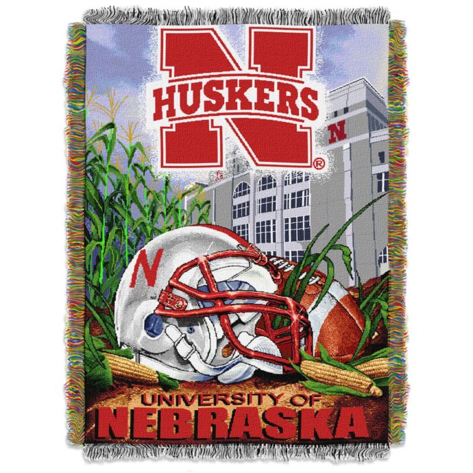 NCAA Nebraska Cornhuskers 50x60 Micro Raschel Throw - Buy ...