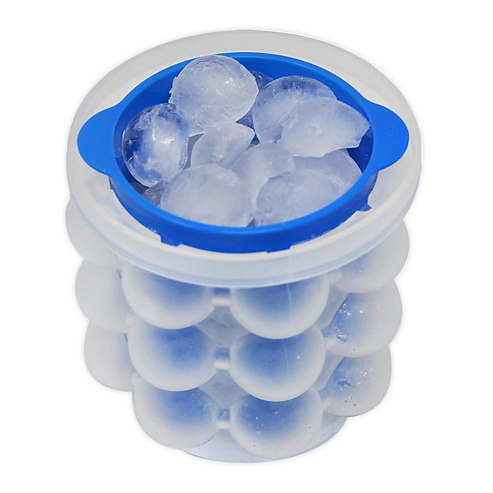 24 Cube Ice Genie Maker In Blue, Round Ice Cube Trays Bed Bath And Beyond