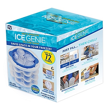 24 Cube Ice Genie&trade; Ice Maker in Blue. View a larger version of this product image.