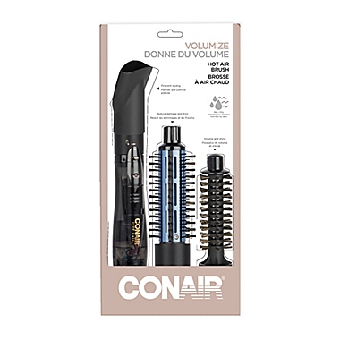 Conair&reg; Ionic Hot Air Brush in Black. View a larger version of this product image.