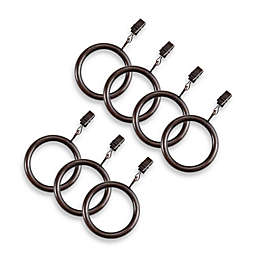 Cambria® Elite Complete Clip Rings in Oil Rubbed Bronze (Set of 7)