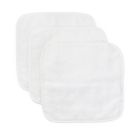Alternate image 2 for Elegant Baby&reg; 3-Pack Moons &amp; Stars Washcloths in White