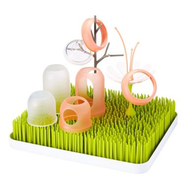 Boon&reg; 2-Pack Plastic Twig Bottle Drying Rack in Grey/White. View a larger version of this product image.