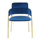 Alternate image 7 for LumiSource&reg; Napoli Contemporary Chairs in Blue (Set of 2)