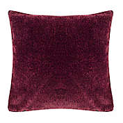 Safavieh Barica Square Throw Pillow in Dark Red