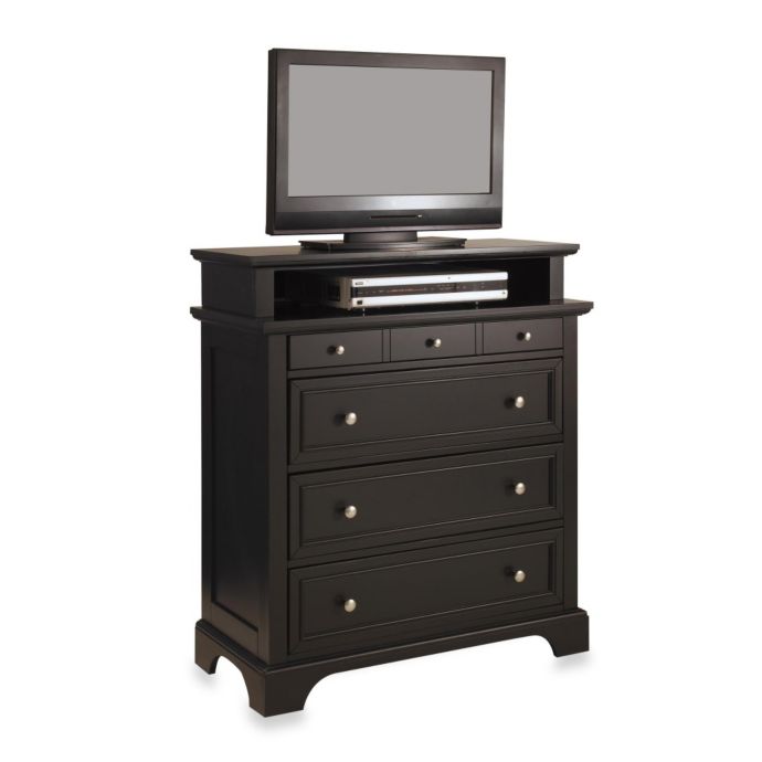 Home Styles Bedford Tv Media Chest In Black Bed Bath Beyond