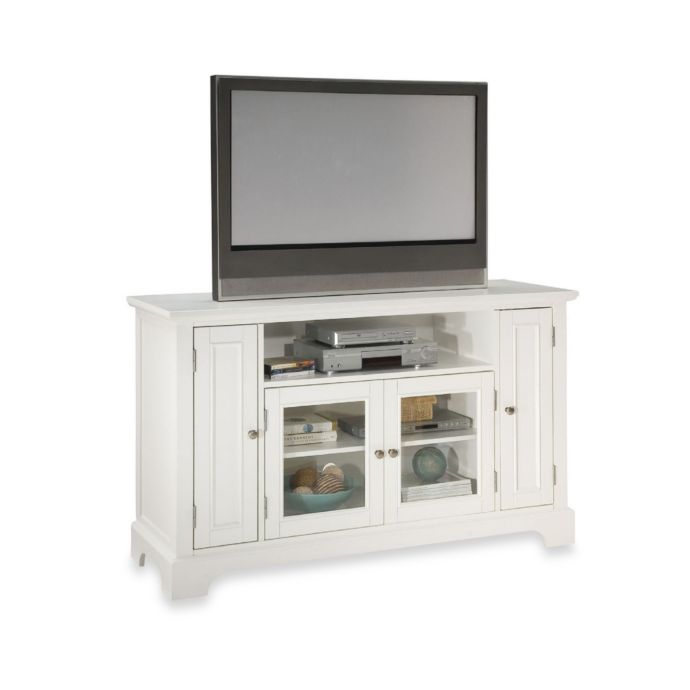 Home Styles Naples 60 Inch Tv Credenza In White Bed Bath Beyond