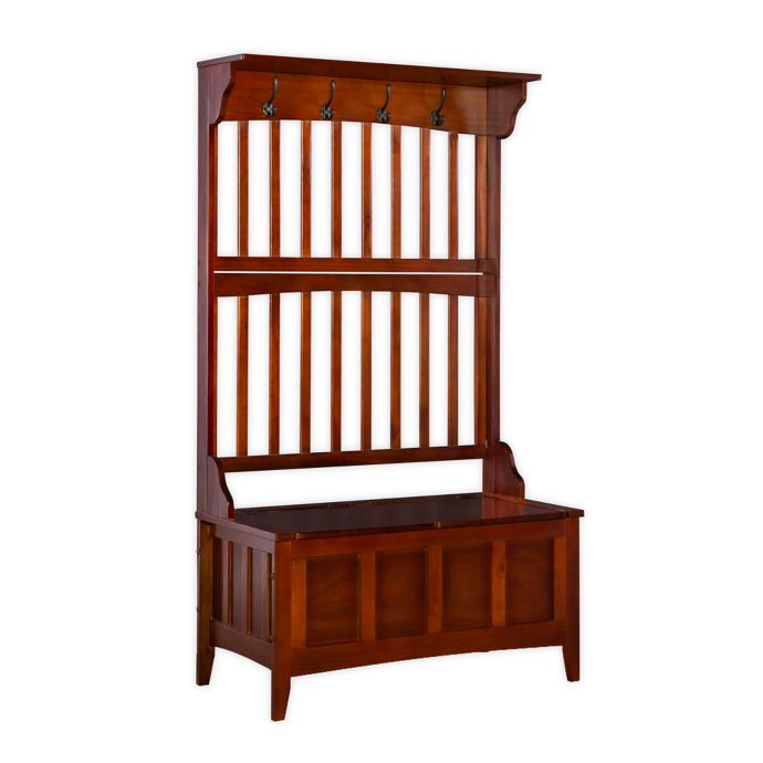 Hall Tree With Storage Bench Bed Bath Beyond