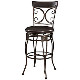 The Big and Tall Back to Back Scroll Stool