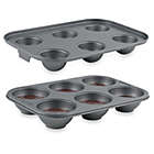 Alternate image 3 for Sweet Creations 6-Cavity Bake-A-Bowl Pan