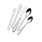 Alternate image 0 for Nevaeh Coupe&trade; by Fitz and Floyd&reg; 5-Piece Flatware Place Setting