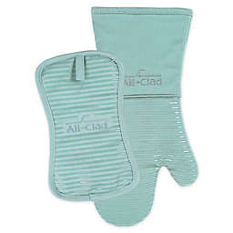 All-Clad 2-Piece Silicone Oven Mitt and Pot Holder Set