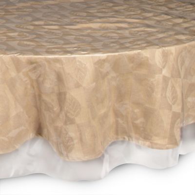 Crystal Clear 70 Inch Round Tablecloth, Round Tablecloth Protector