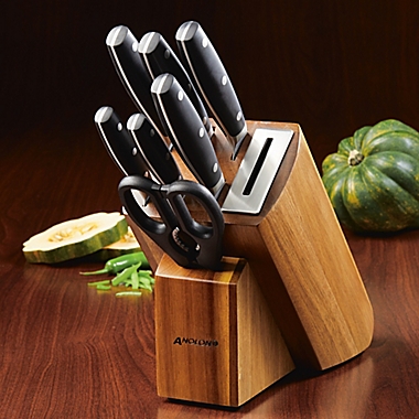 Anolon&reg; AlwaysSharp 8-Piece Knife Block Set. View a larger version of this product image.