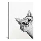 Alternate image 0 for iCanvas Laura Graves Sneaky Cat Canvas Wall Art<br />