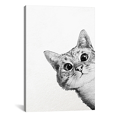 iCanvas Laura Graves Sneaky Cat Canvas Wall Art<br />. View a larger version of this product image.