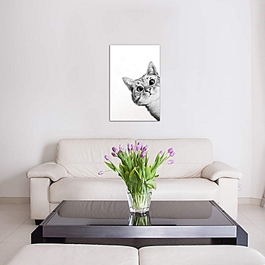 iCanvas Laura Graves Sneaky Cat Canvas Wall Art<br />. View a larger version of this product image.