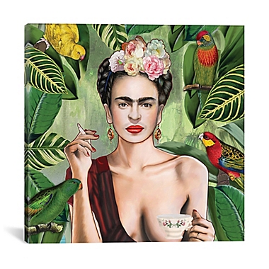 iCanvas Nettsch Frida Con Amigos Canvas Wall Art. View a larger version of this product image.
