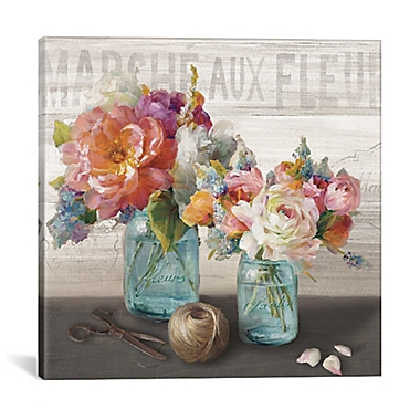 iCanvas Danhui Nai French Cottage Bouquet III Canvas Wall Art. View a larger version of this product image.